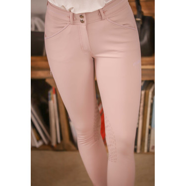 Pantalon d'équitation Élégance Pénélope Rose poudré