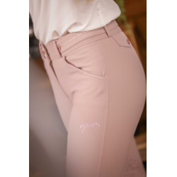Pantalon d'équitation Élégance Pénélope Rose poudré