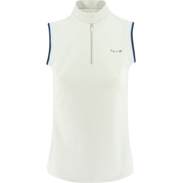 Polo de concours Equit'M sans manches femme Polo de concours Equit'M sans manches femme