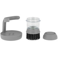 Brosse applicateur shampooing Hippotonic Gris Brosse applicateur shampooing Hippotonic Gris