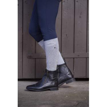Boots Equithème Double Zip Noir Boots Equithème Double Zip Noir