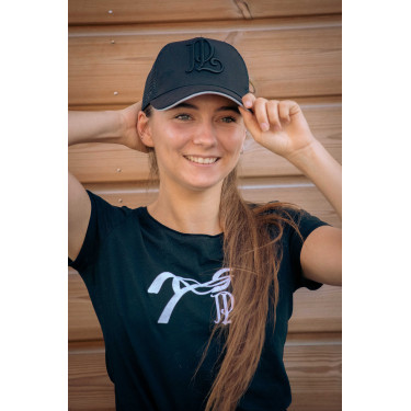 Casquette Pénélope Mesh Noir
