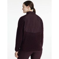 Veste polaire Hybride LeMieux Clara Damson Violet Veste polaire Hybride LeMieux Clara Damson Violet