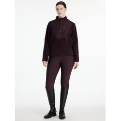 Veste polaire Hybride LeMieux Clara Damson Violet Veste polaire Hybride LeMieux Clara Damson Violet