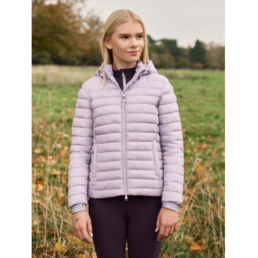 Doudoune à capuche LeMieux Milly Young Rider Lilac Violet