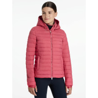 Doudoune à capuche LeMieux Milly Young Rider Cranberry Rose