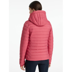 Doudoune à capuche LeMieux Milly Young Rider Cranberry Rose
