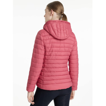 Doudoune à capuche LeMieux Tilly femme Cranberry Rose