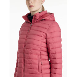 Doudoune à capuche LeMieux Tilly femme Cranberry Rose