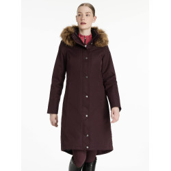 Manteau long imperméable LeMieux Anya Damson Violet Manteau long imperméable LeMieux Anya Damson Violet
