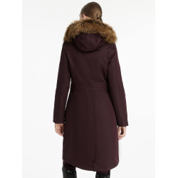 Manteau long imperméable LeMieux Anya Damson Violet Manteau long imperméable LeMieux Anya Damson Violet