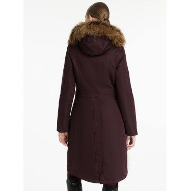 Manteau long imperméable LeMieux Anya Damson Violet Manteau long imperméable LeMieux Anya Damson Violet