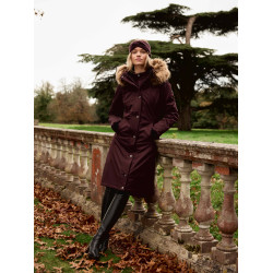 Manteau long imperméable LeMieux Anya Damson Violet Manteau long imperméable LeMieux Anya Damson Violet
