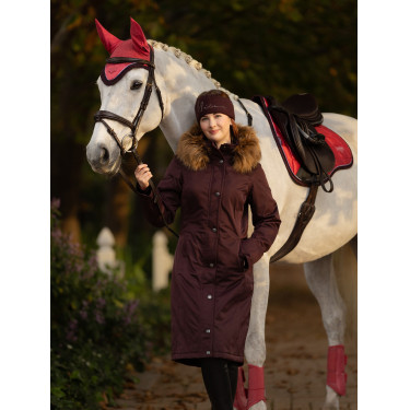 Manteau long imperméable LeMieux Anya Damson Violet Manteau long imperméable LeMieux Anya Damson Violet
