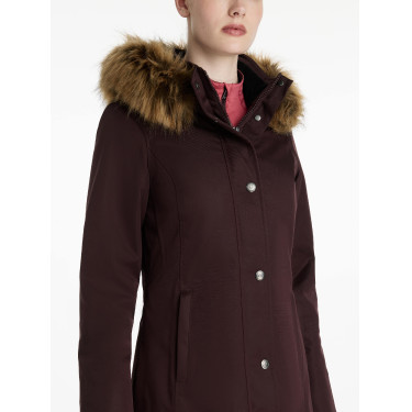 Manteau long imperméable LeMieux Anya Damson Violet Manteau long imperméable LeMieux Anya Damson Violet