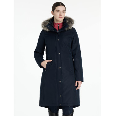 Manteau long imperméable LeMieux Anya Marine Bleu marine