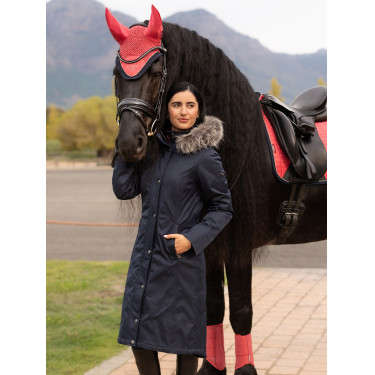 Manteau long imperméable LeMieux Anya Marine Bleu marine