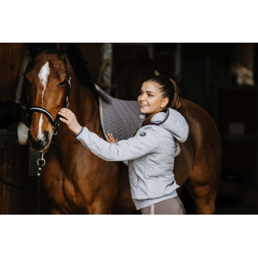 Veste Softshell Equithème Mona Gris chiné Veste Softshell Equithème Mona Gris chiné
