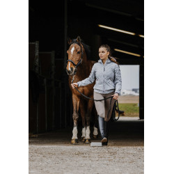 Veste Softshell Equithème Mona Gris chiné Veste Softshell Equithème Mona Gris chiné