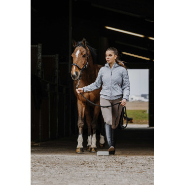 Veste Softshell Equithème Mona Gris chiné Veste Softshell Equithème Mona Gris chiné