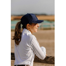 Polo mesh Equithème Buffy Blanc Polo mesh Equithème Buffy Blanc