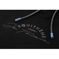 Sweat Je t'aime Equithème Selena Noir Sweat Je t'aime Equithème Selena Noir