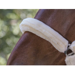 Licol Norton Full mouton synthétique Noir / écru