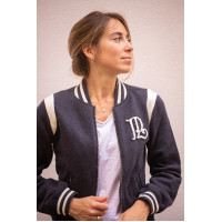 Sweat Pénélope University Marine / off white Bleu marine Sweat Pénélope University Marine / off white Bleu marine