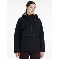 Anorak imperméable LeMieux demi-zippé Phoebe femme Noir Anorak imperméable LeMieux demi-zippé Phoebe femme Noir