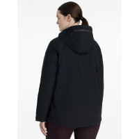 Anorak imperméable LeMieux demi-zippé Phoebe femme Noir Anorak imperméable LeMieux demi-zippé Phoebe femme Noir