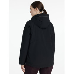 Anorak imperméable LeMieux demi-zippé Phoebe femme Noir Anorak imperméable LeMieux demi-zippé Phoebe femme Noir