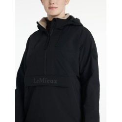 Anorak imperméable LeMieux demi-zippé Phoebe femme Noir Anorak imperméable LeMieux demi-zippé Phoebe femme Noir