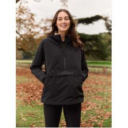 Anorak imperméable LeMieux demi-zippé Phoebe femme Noir Anorak imperméable LeMieux demi-zippé Phoebe femme Noir
