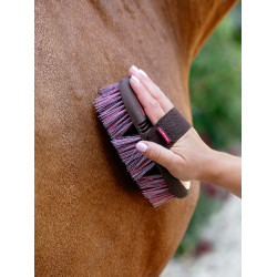 Brosse LeMieux souple Flexi Cranbery Brosse LeMieux souple Flexi Cranbery