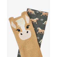 Chaussettes Mini LeMieux en coton par 2 Haflinger rosemary