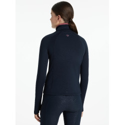 Maillot de corps Young Rider LeMieux Savannah col montant Marine Bleu marine