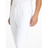 Pantalon d’équitation LeMieux homme fond silicone classique Blanc