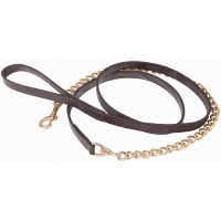 Long de présentation chainette simple T de T Havane foncé Long de présentation chainette simple T de T Havane foncé