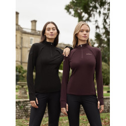 Polaire à col zippé LeMieux Frances femme Noir Polaire à col zippé LeMieux Frances femme Noir