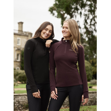 Polaire à col zippé LeMieux Frances femme Damson Violet