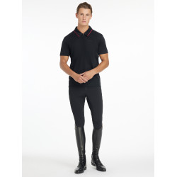 Polo Performance LeMieux homme Noir