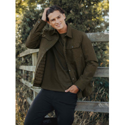 Surchemise LeMieux résistante à l’eau homme Alpine Marron