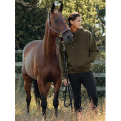 Sweat à capuche LeMieux homme Alpine Marron Sweat à capuche LeMieux homme Alpine Marron