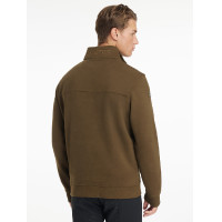 Sweat col zippé LeMieux homme Alpine Marron Sweat col zippé LeMieux homme Alpine Marron