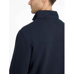 Sweat col zippé LeMieux homme Marine Bleu marine