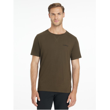 T-shirt LeMieux homme Alpine Marron