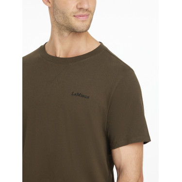 T-shirt LeMieux homme Alpine Marron