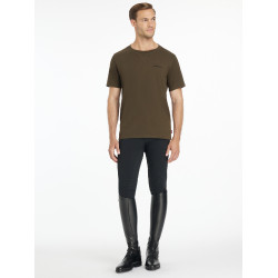 T-shirt LeMieux homme Alpine Marron