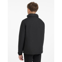 Veste d’équitation imperméable Team Young Rider pour garçons noire Veste d’équitation imperméable Team Young Rider pour garçons noire