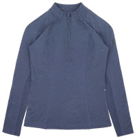 Baselayer Je t'aime Equithème Sabine femme Bleu / gris